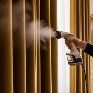 Curtain steam cleaning / 1 side